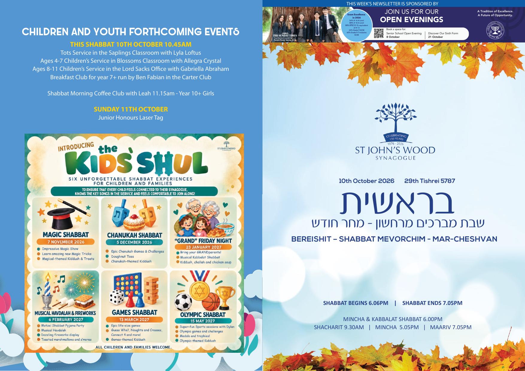 Newsletter Parshat Bereshit — page 4
